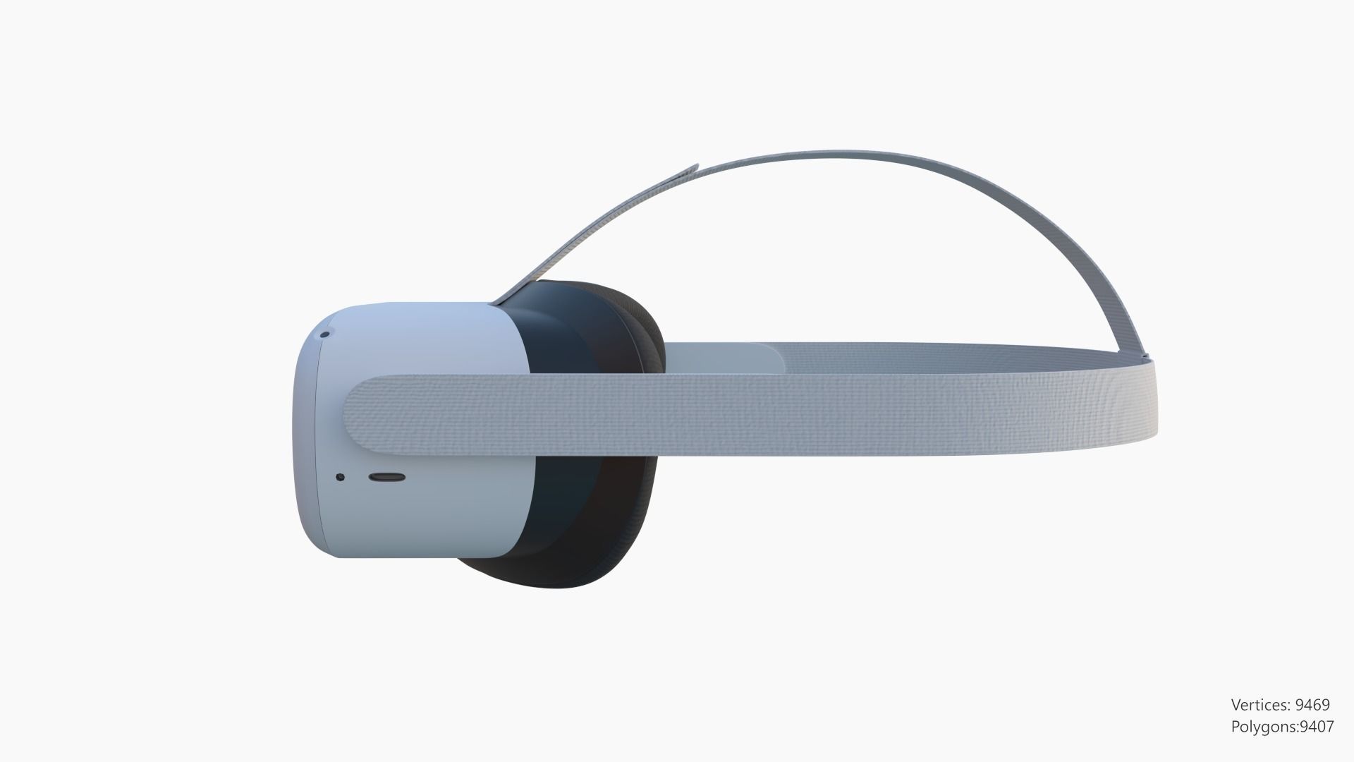 Oculus Quest 2 VR Headset 3D model_7