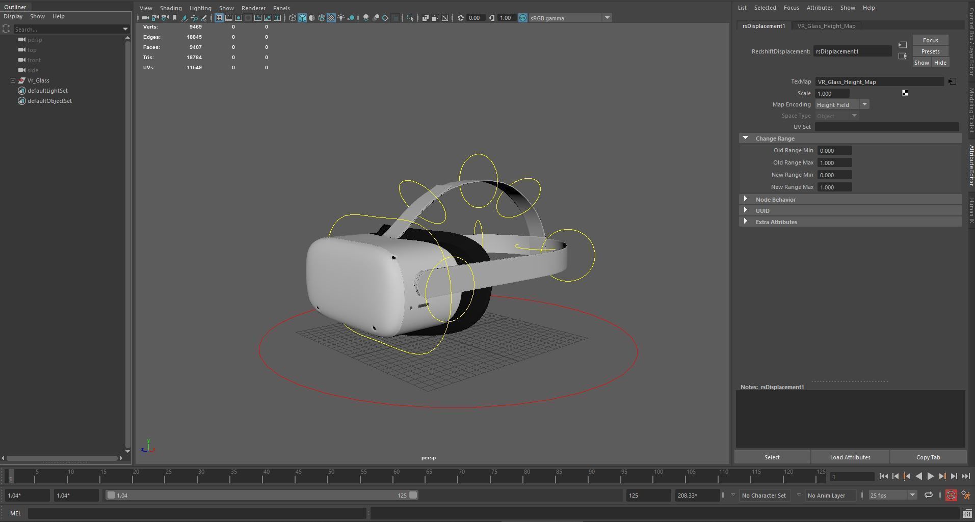 Oculus Quest 2 VR Headset 3D model_20