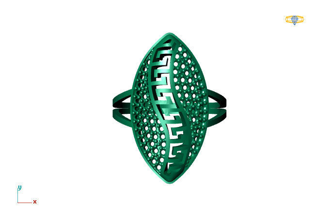 Women Ring STL Womens Ring 3d models 3D print model 3D print model_2