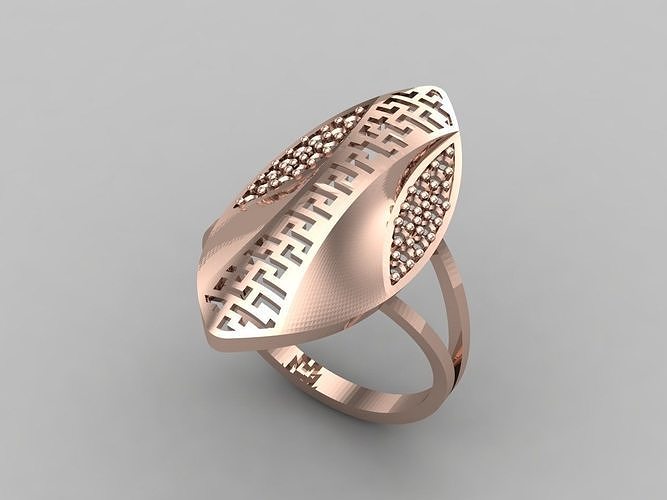Women Ring STL Womens Ring 3d models 3D print model 3D print model