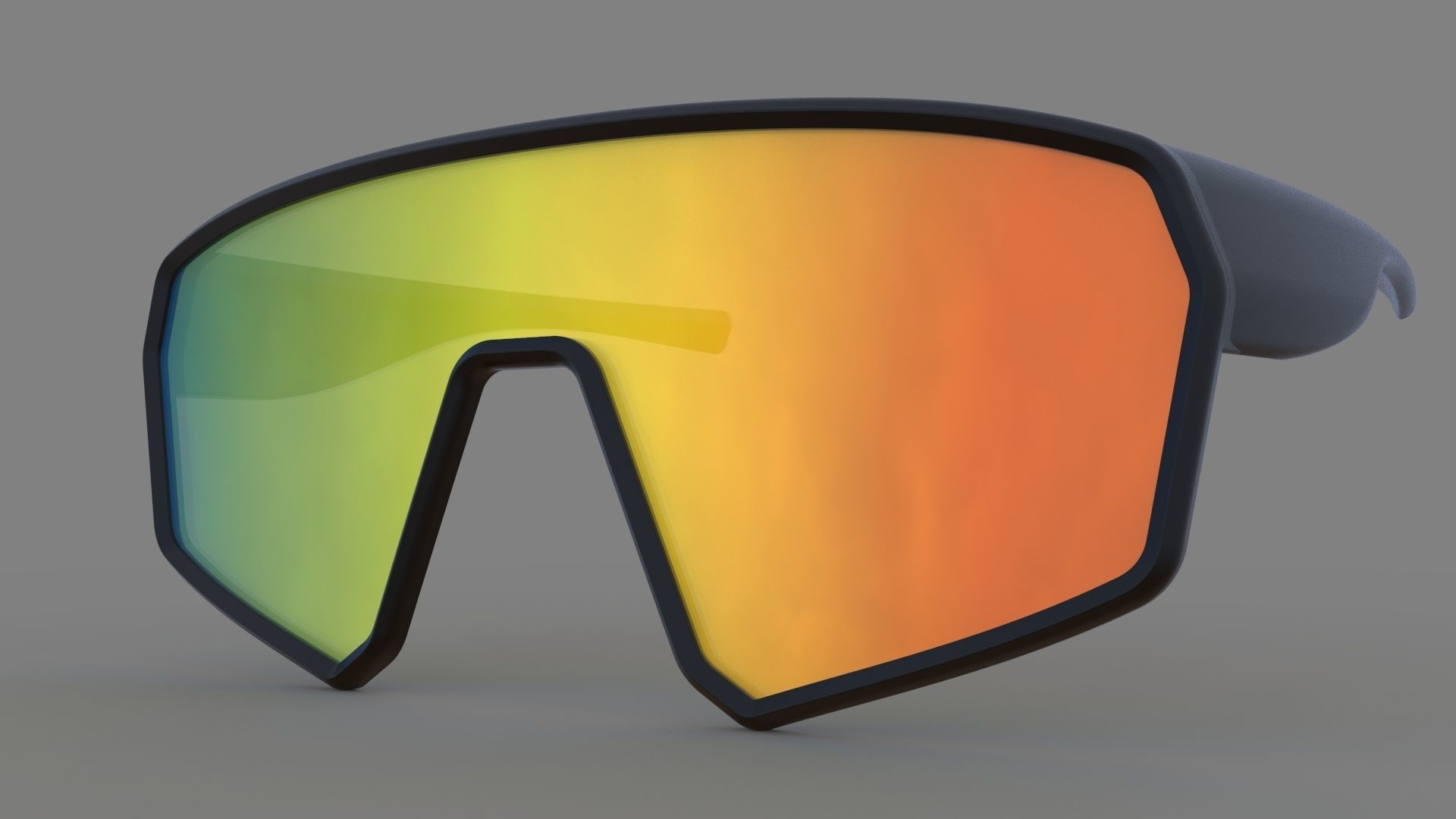 Sport glasses Goggles 3D model_7
