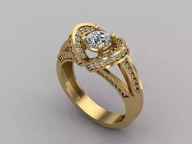 Women Ring 3DM Womens Ring 3d models 3D print model