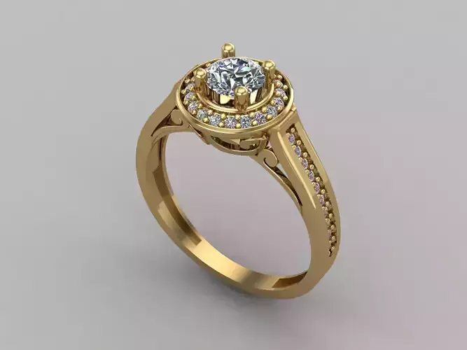 Women Ring 3DM Womens Ring 3d models 3D print model