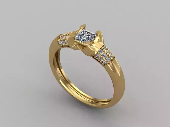 Women Ring 3DM Womens Ring 3d models 3D print model