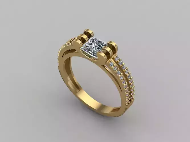 Women Ring 3DM Womens Ring 3d models 3D print model