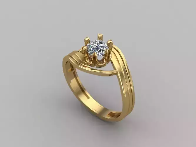 Women Ring 3DM Womens Ring 3d models 3D print model