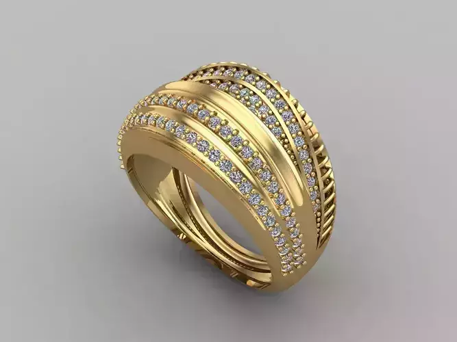 Women Ring 3DM Womens Ring 3d models 3D print model