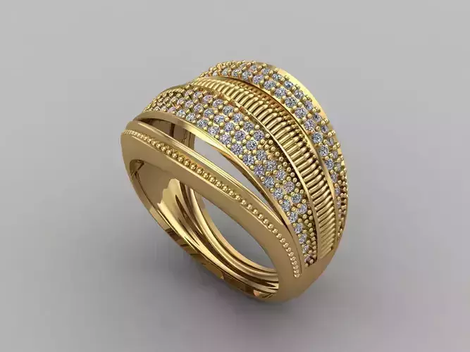 Women Ring 3DM Womens Ring 3d models 3D print model