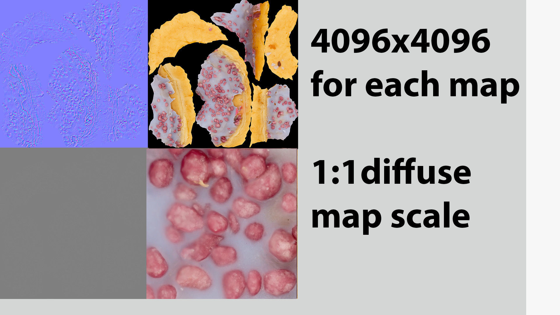 Doughnut glazed with colorful berry glazing 3D model_7