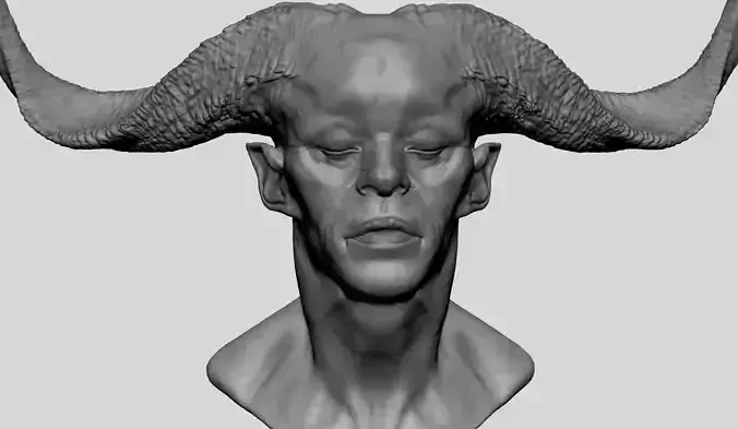 Fantasy Creature Head v10
