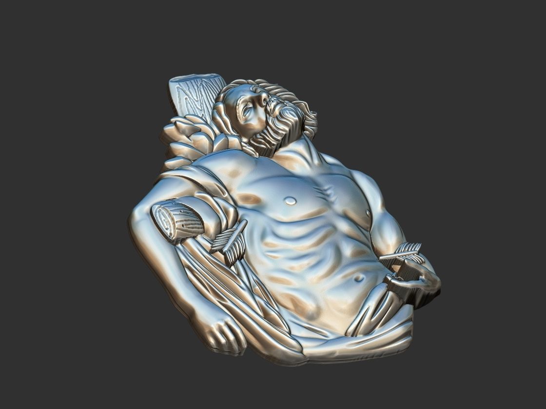 San Sebastian Sao Sebastiao 3D print model_9
