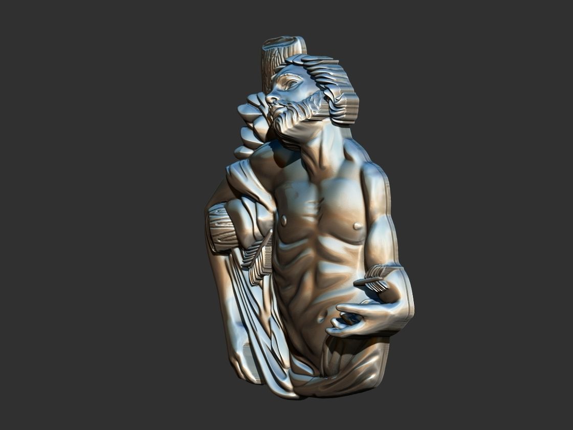 San Sebastian Sao Sebastiao 3D print model_6