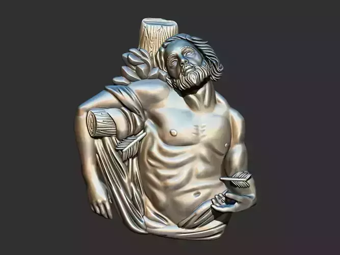 San Sebastian Sao Sebastiao 3D print model