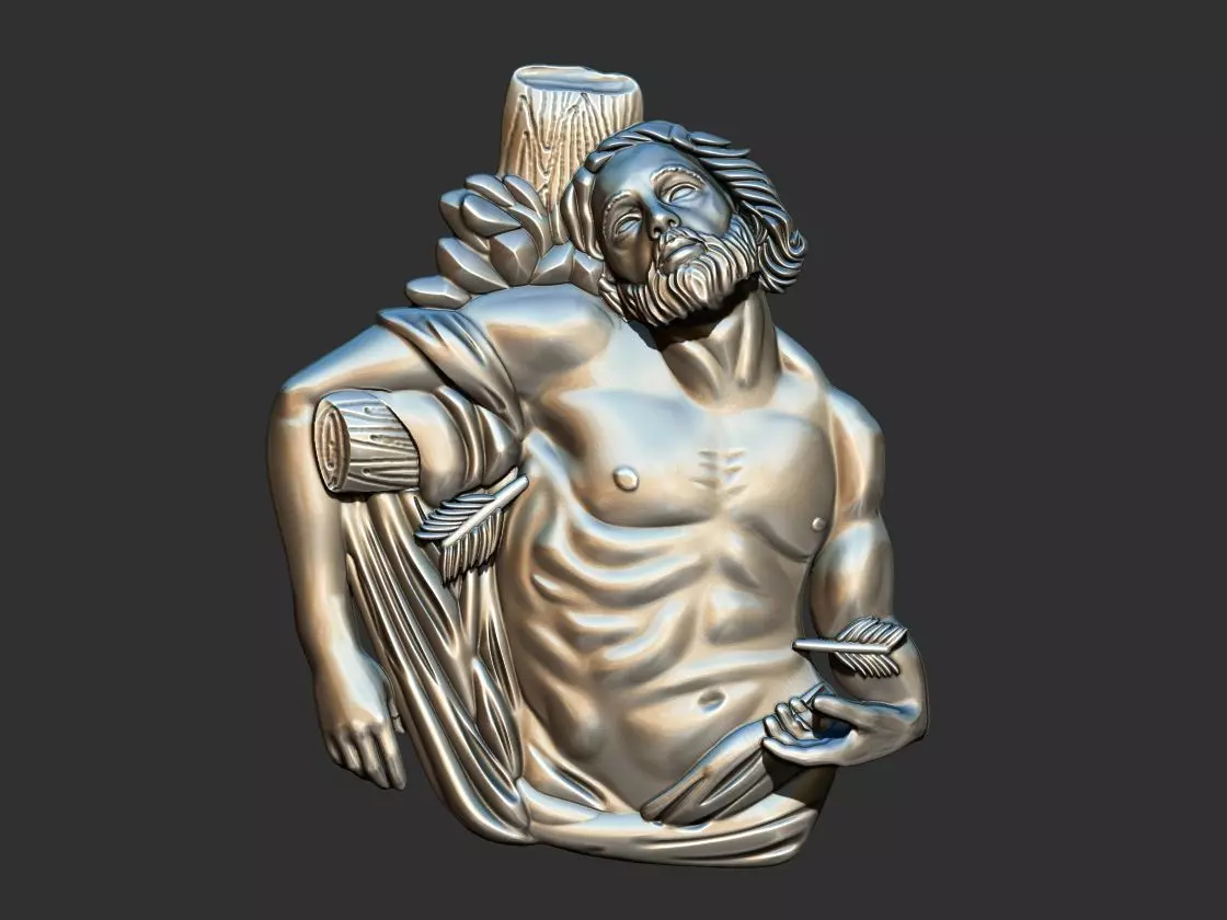 San Sebastian Sao Sebastiao 3D print model_0
