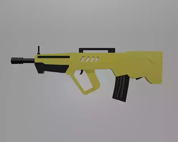 Gun Lowpoly