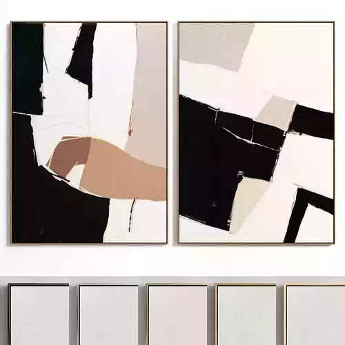 Plaster Two Photo Frame 28