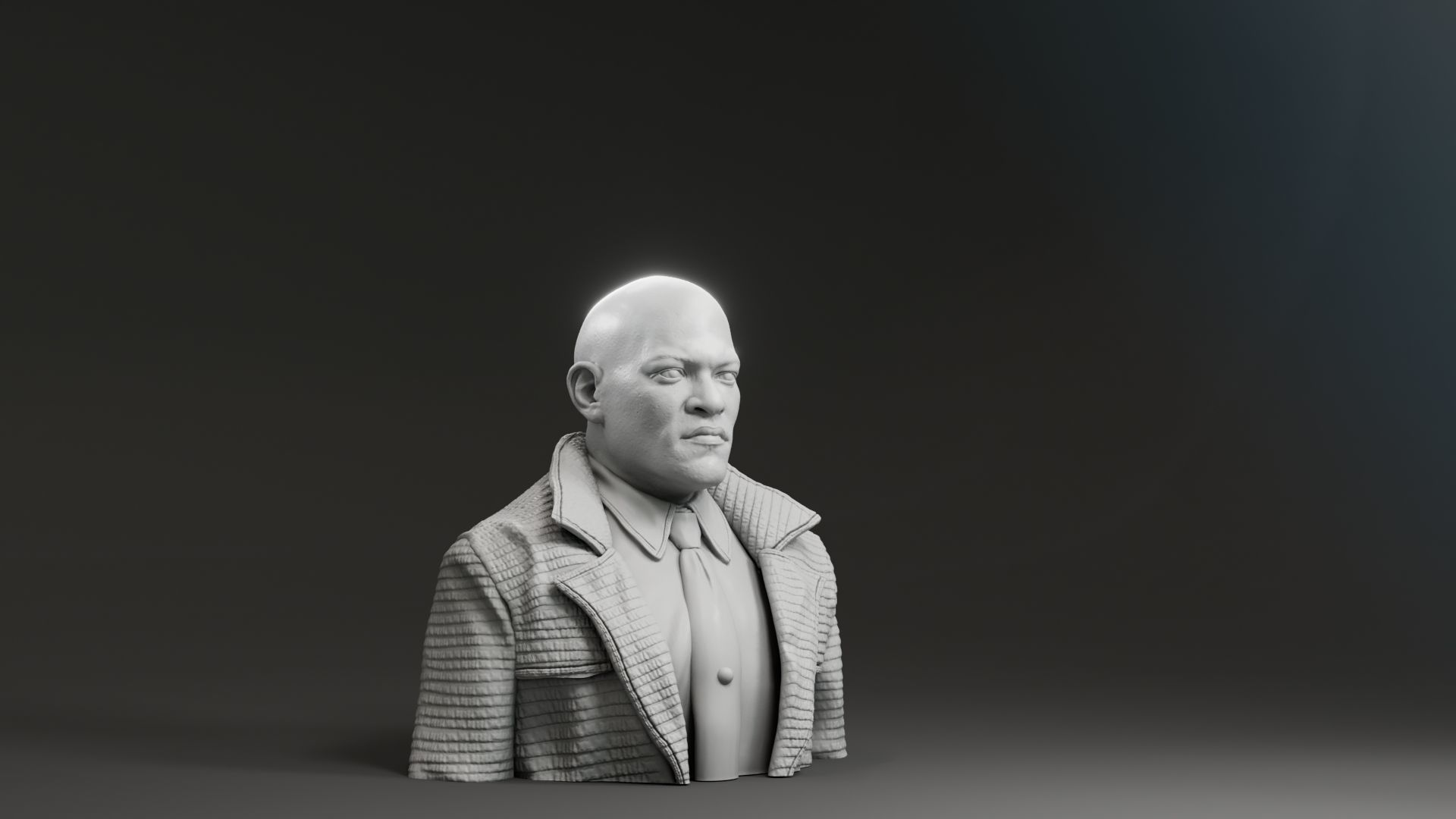 Laurence Fishburne - Morpheus - The Matrix 3D print model_18