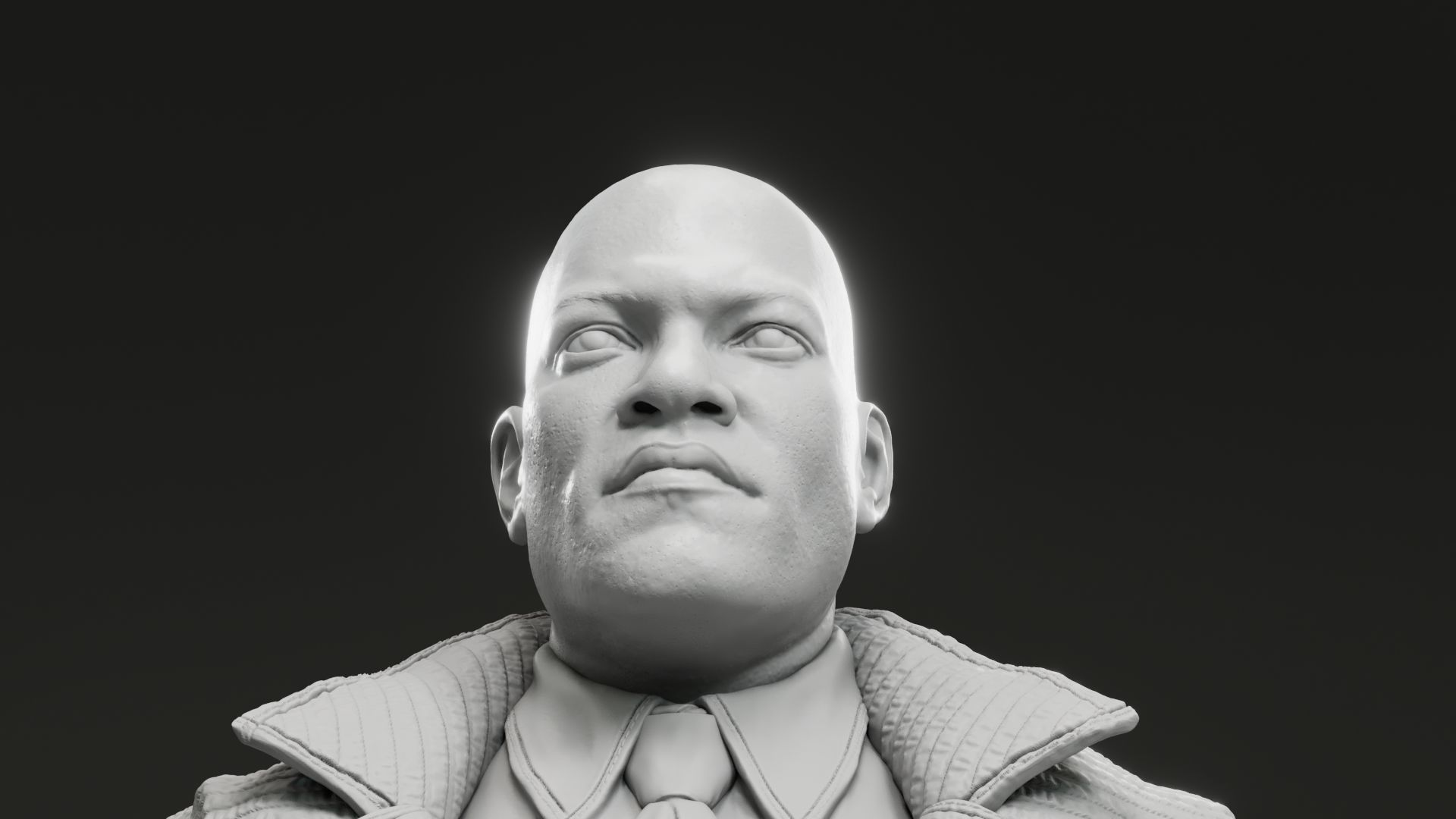 Laurence Fishburne - Morpheus - The Matrix 3D print model_7