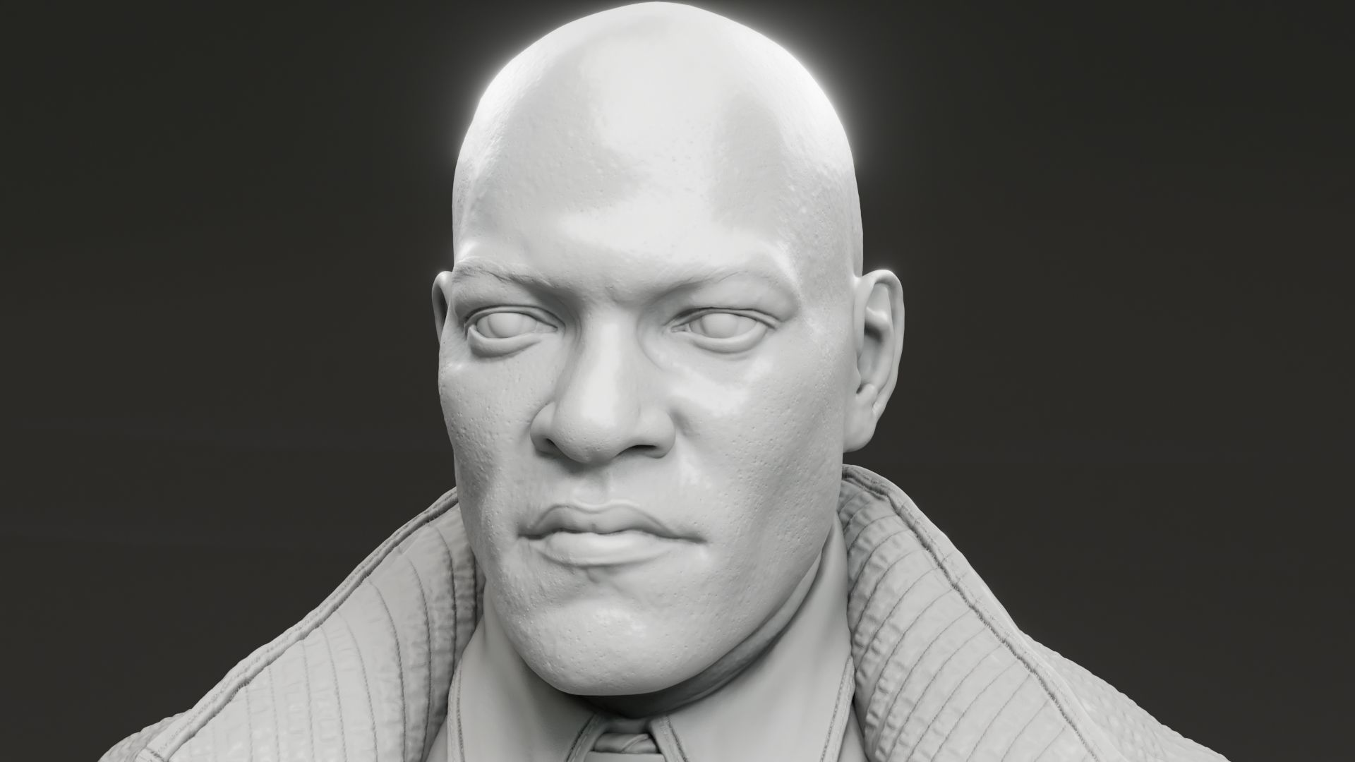 Laurence Fishburne - Morpheus - The Matrix 3D print model_10