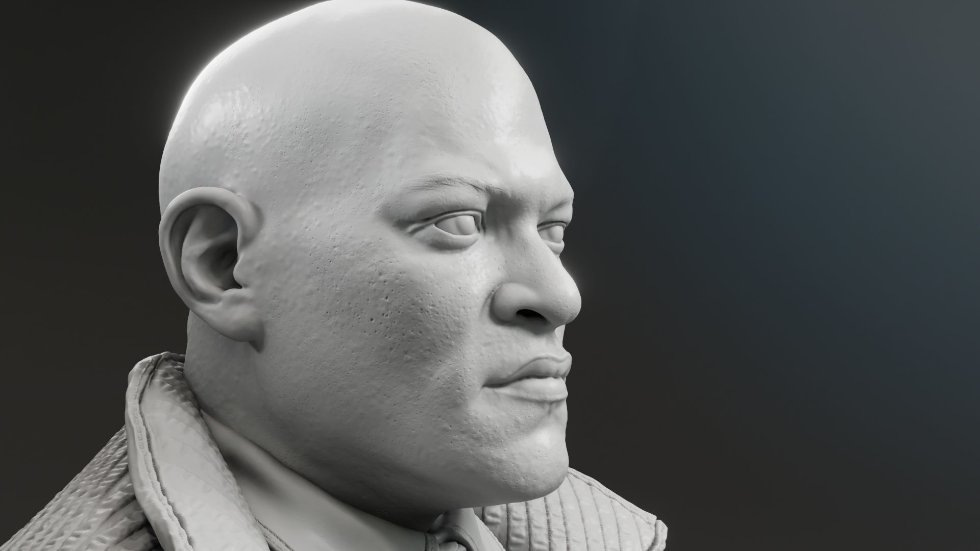 Laurence Fishburne - Morpheus - The Matrix 3D print model_12