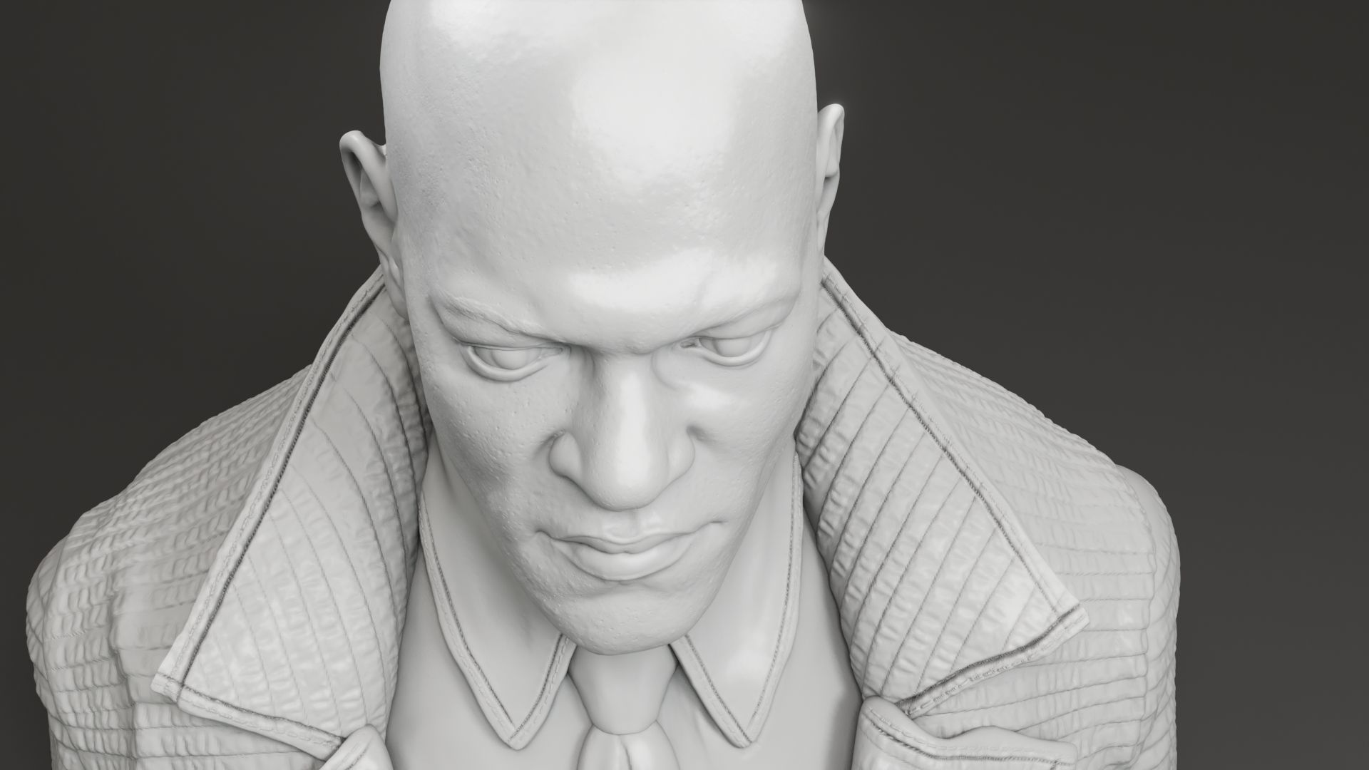 Laurence Fishburne - Morpheus - The Matrix 3D print model_13