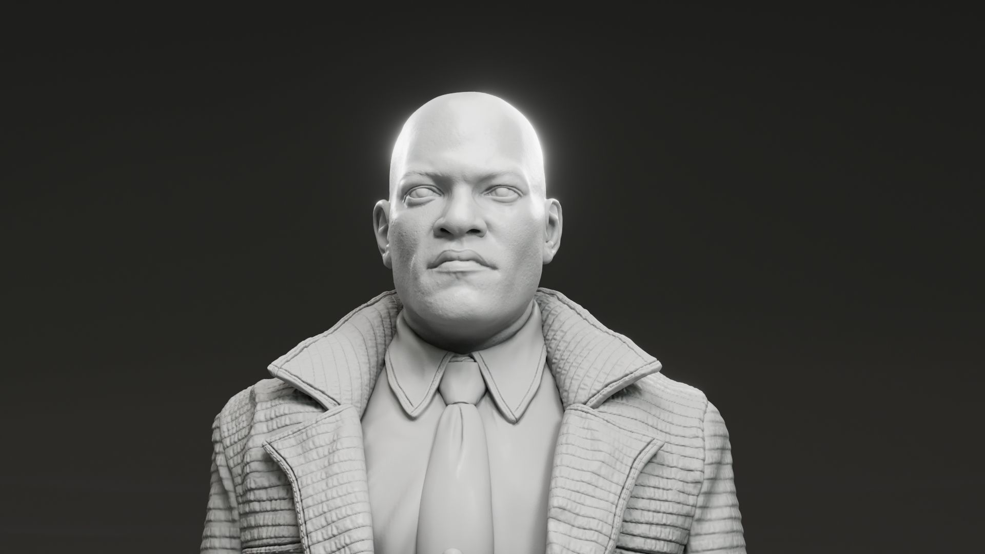 Laurence Fishburne - Morpheus - The Matrix 3D print model_6