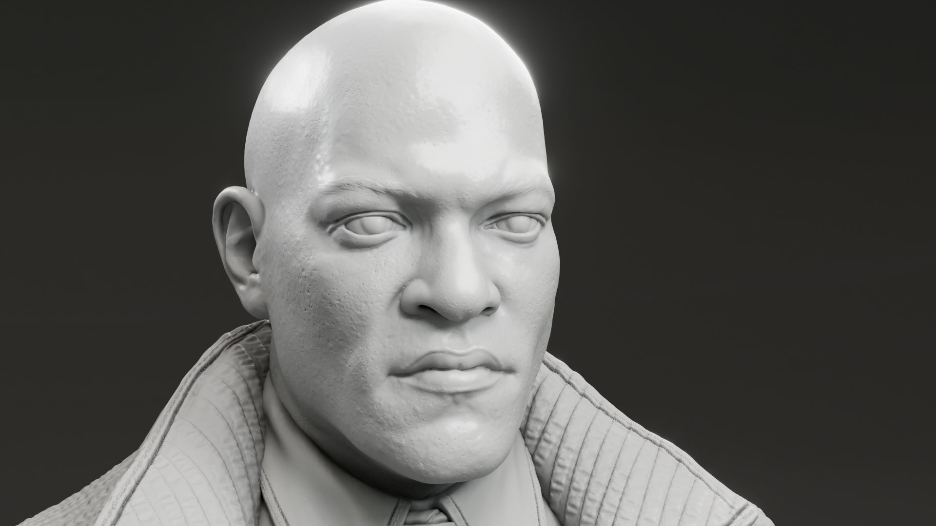 Laurence Fishburne - Morpheus - The Matrix 3D print model_11