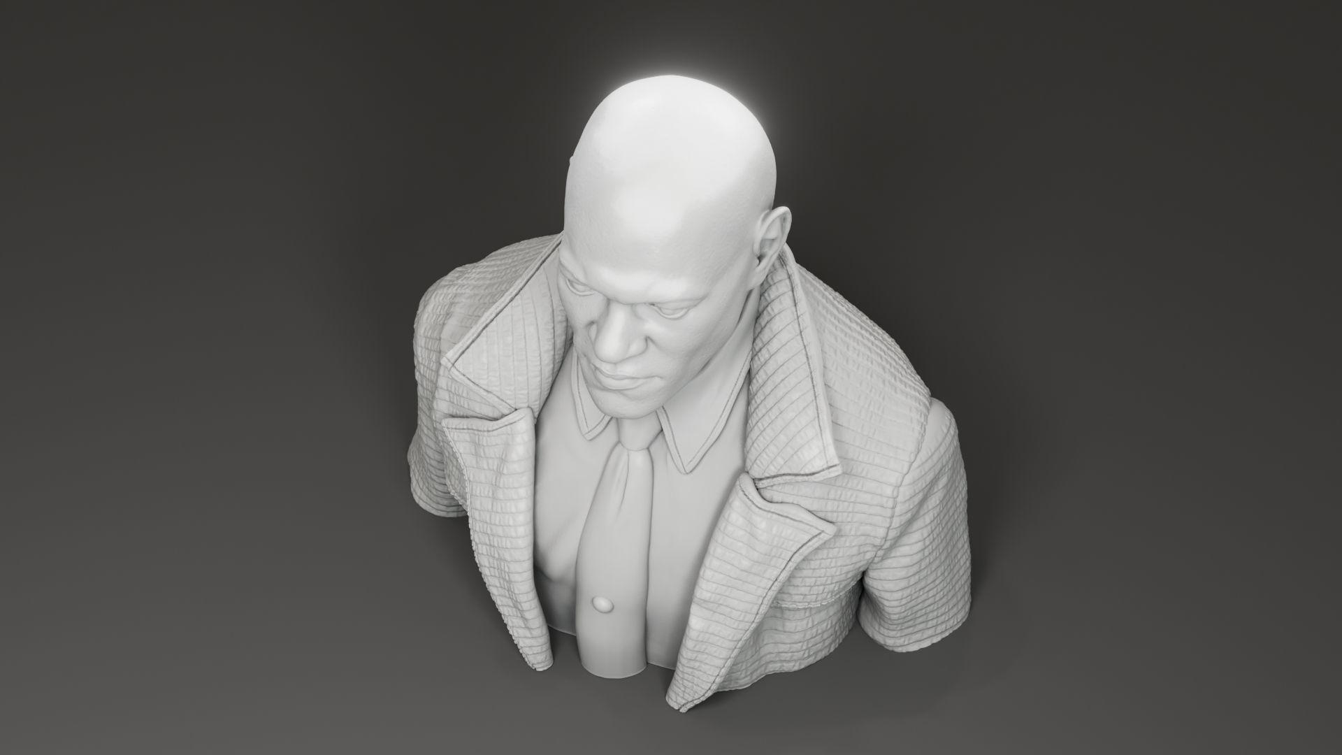 Laurence Fishburne - Morpheus - The Matrix 3D print model_5