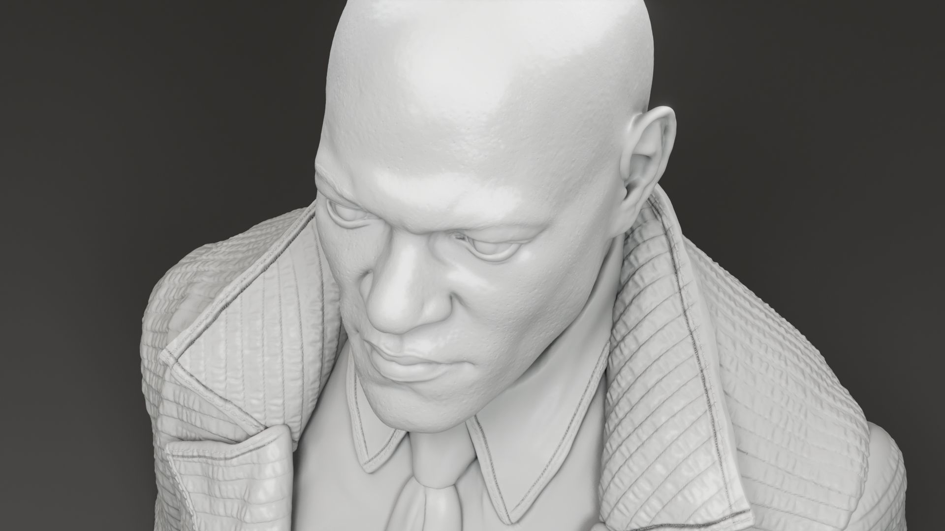 Laurence Fishburne - Morpheus - The Matrix 3D print model_14