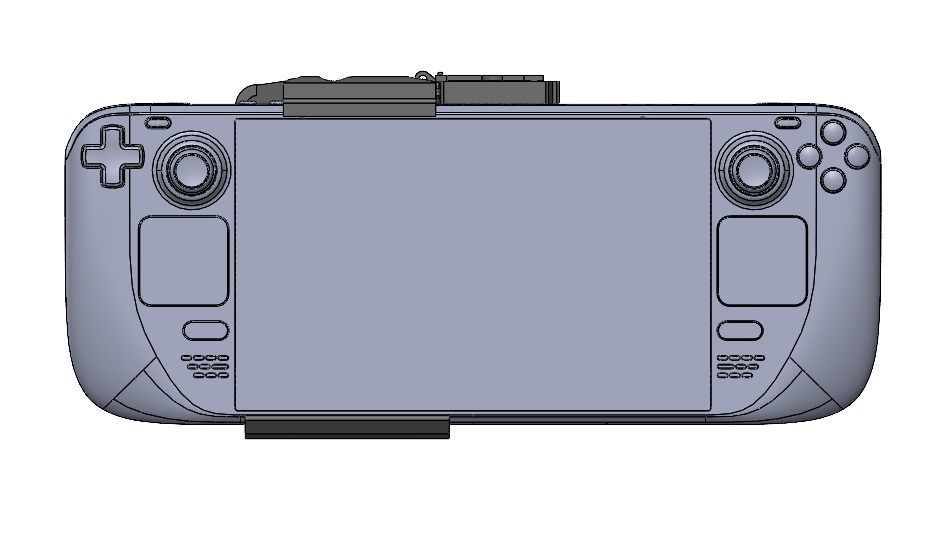 DeckBro v1-Fixing Steam Deck Storage with Standard HDDs and SSDs Free 3D print model_5