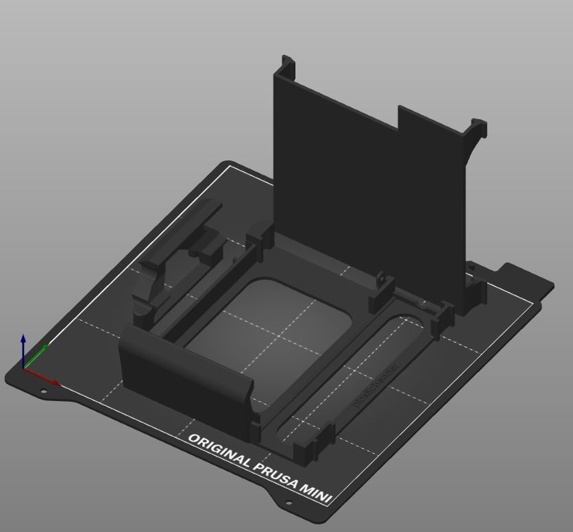 DeckBro v1-Fixing Steam Deck Storage with Standard HDDs and SSDs Free 3D print model_11