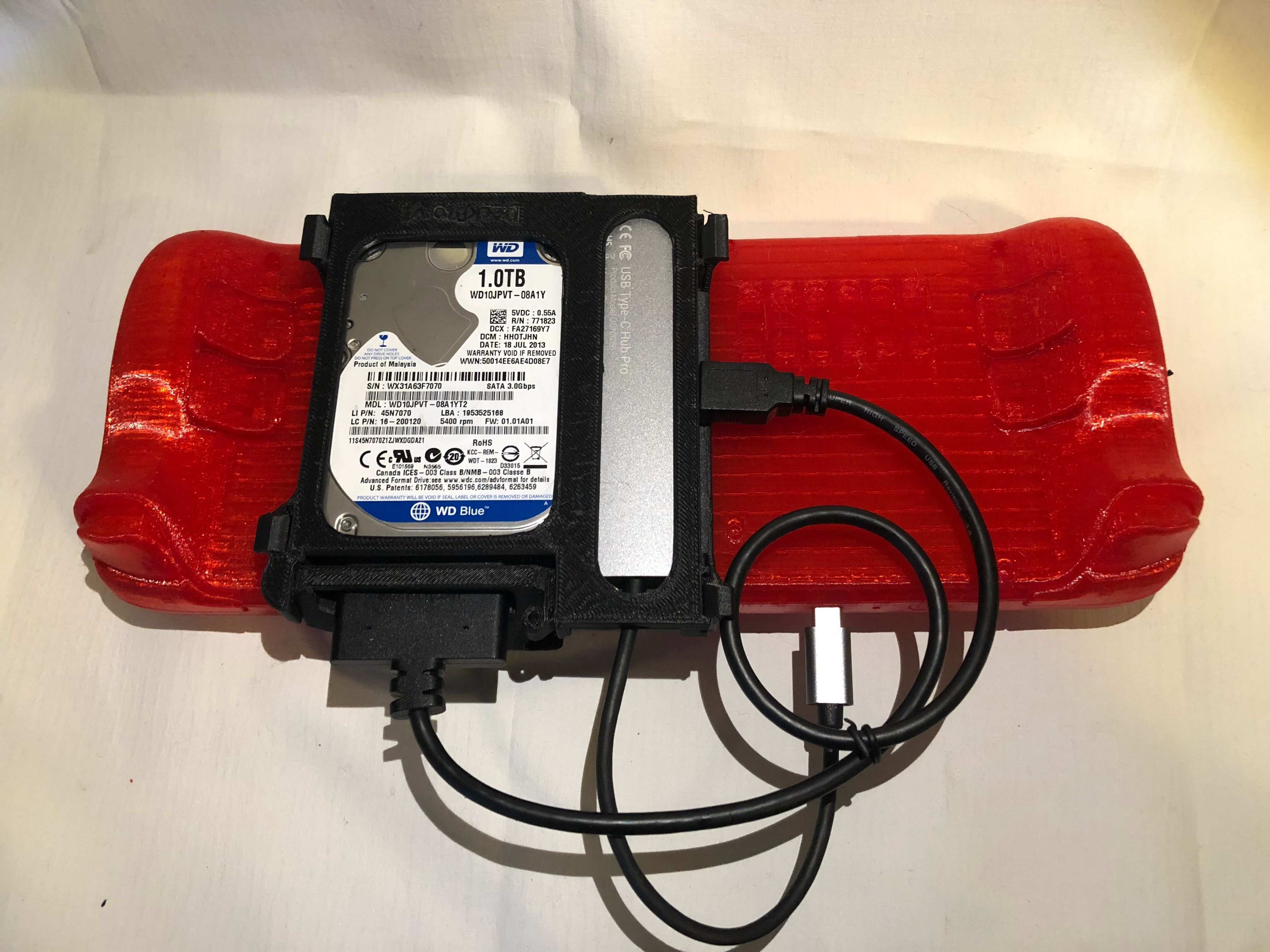 DeckBro v1-Fixing Steam Deck Storage with Standard HDDs and SSDs Free 3D print model_20