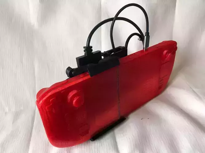 DeckBro v1-Fixing Steam Deck Storage with Standard HDDs and SSDs Free 3D print model