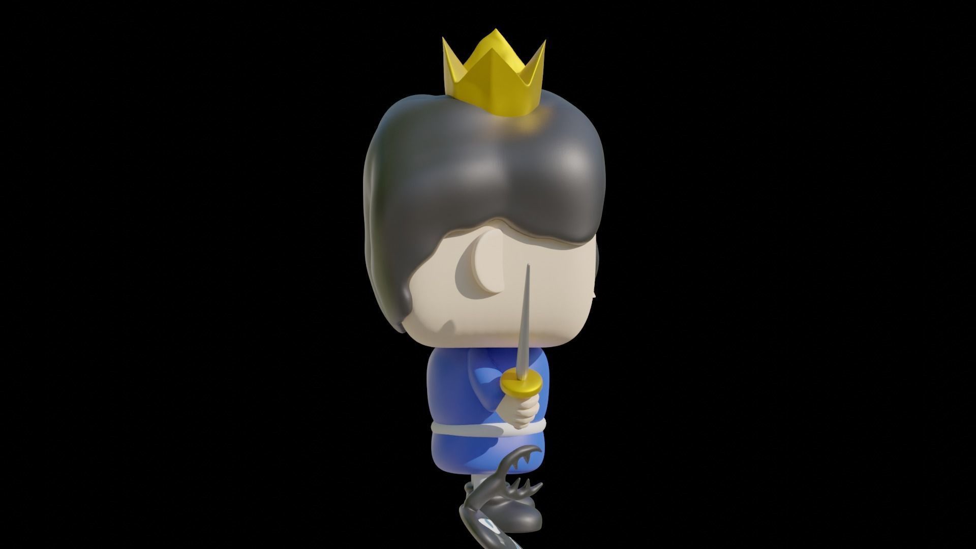 Funko Pop Bojji y Kage 3D print model_4