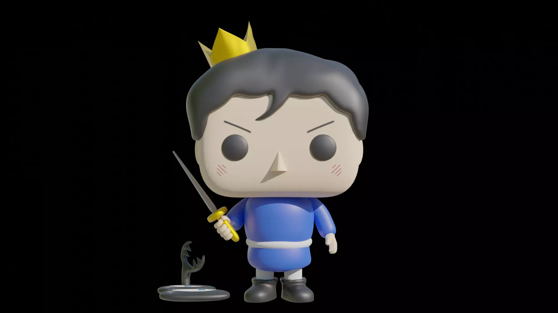 Funko Pop Bojji y Kage 3D print model_0