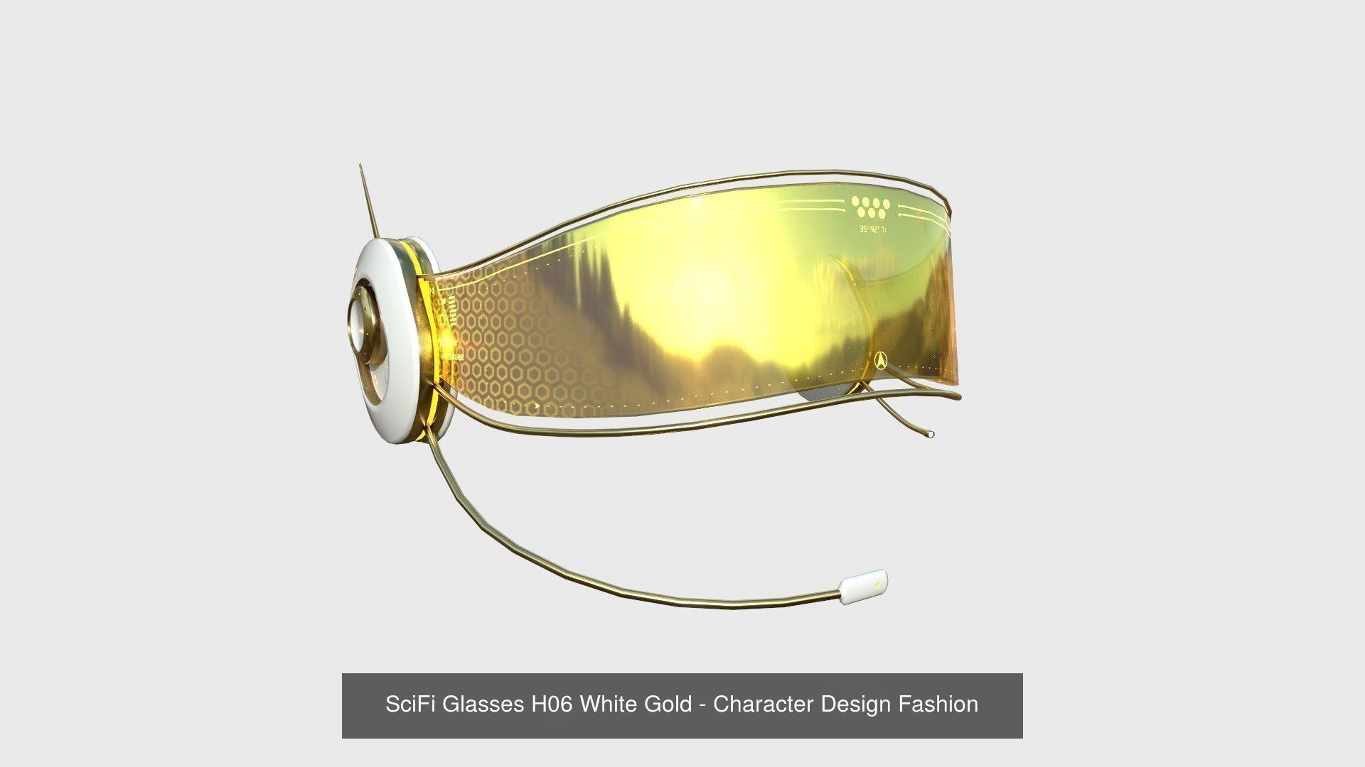 10 SciFi Glasses H Collection- Character Design Fashion _6