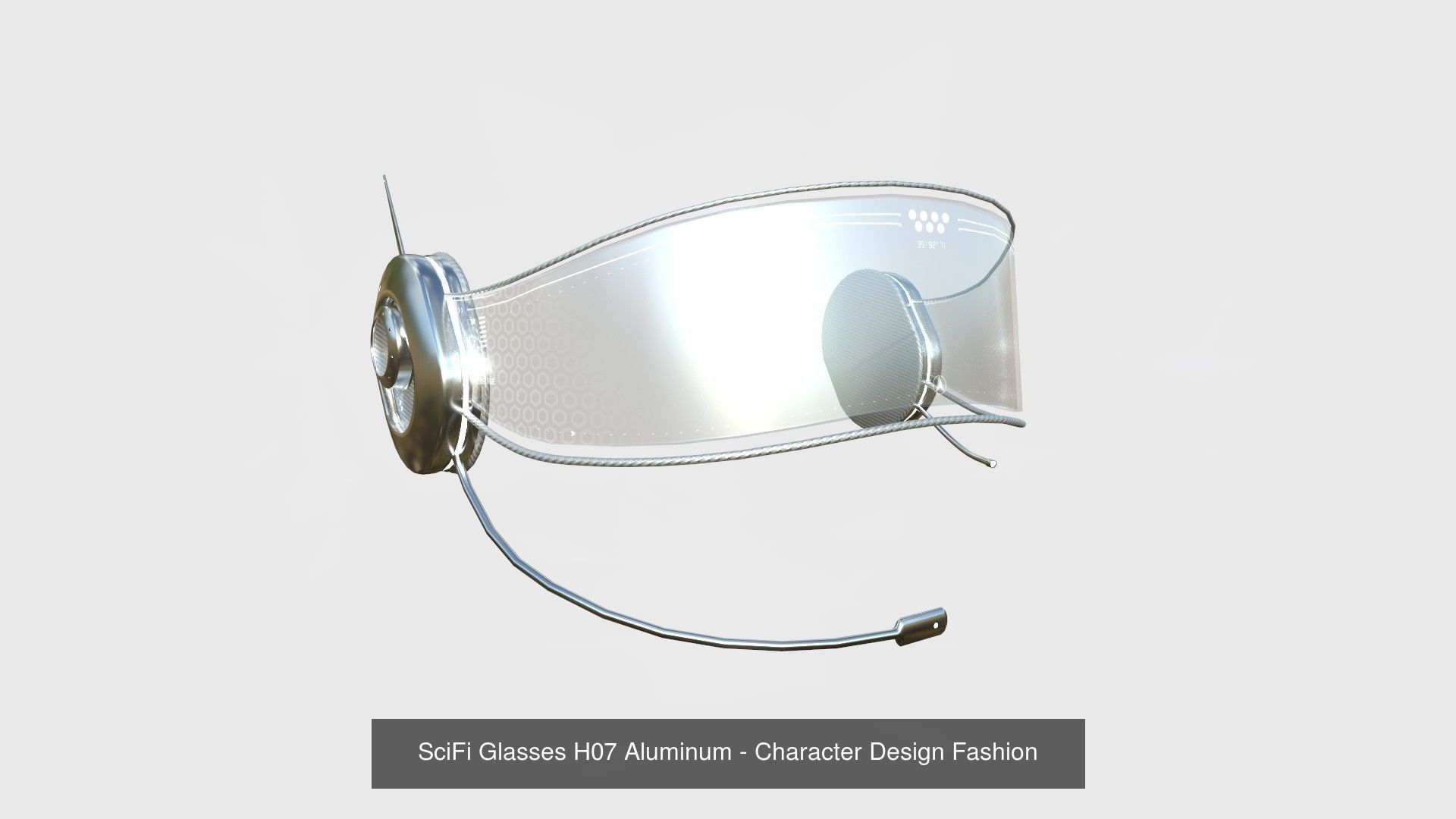10 SciFi Glasses H Collection- Character Design Fashion _7