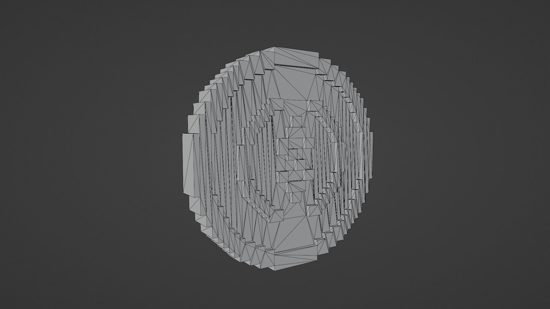 Voxel USD Coin  Low-poly 3D model_7