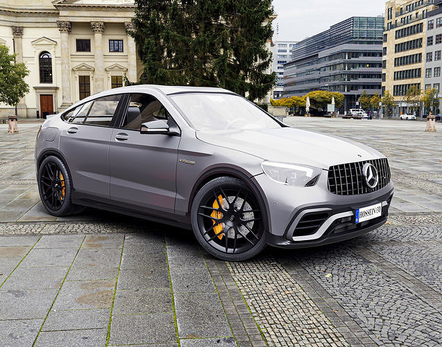 Mercedes Benz GLC 63 S AMG Coupe 3D model