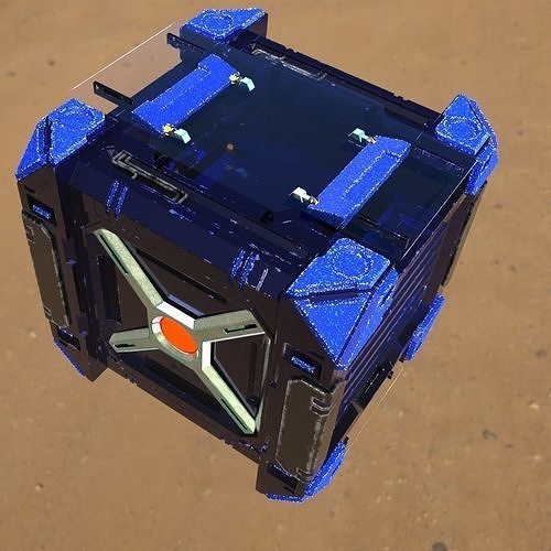 SciFi Carte 3D model