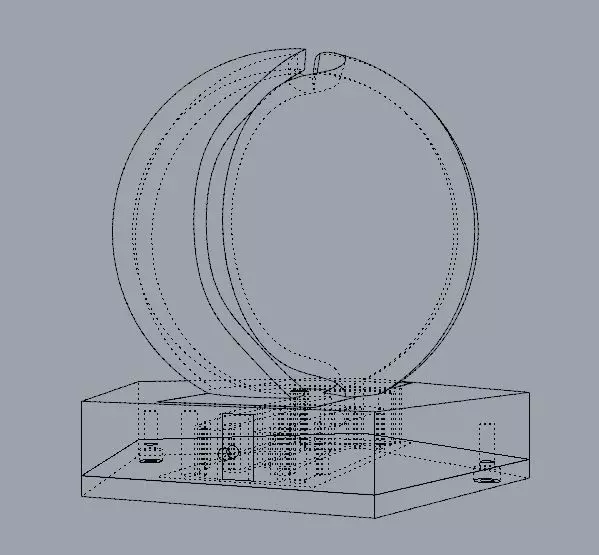 lamp light 3D model_0