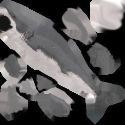 Shark great Low-poly 3D model_9