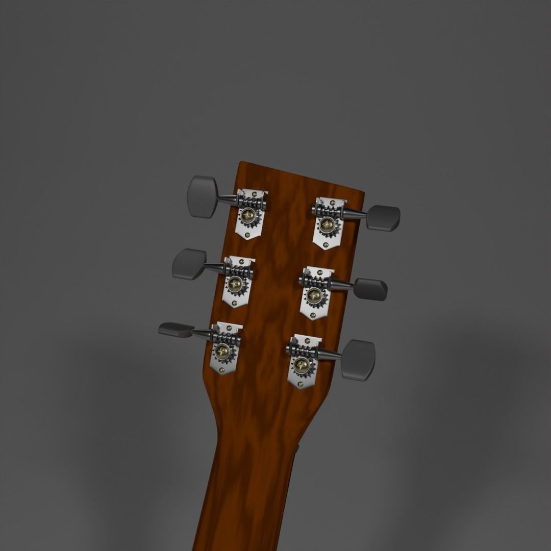 Gibson Les Paul Free 3D model_5