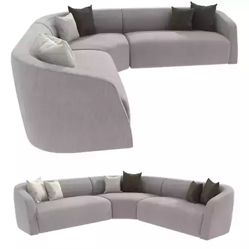 Verellen furniture Theo Club corner sectional modular Sofa