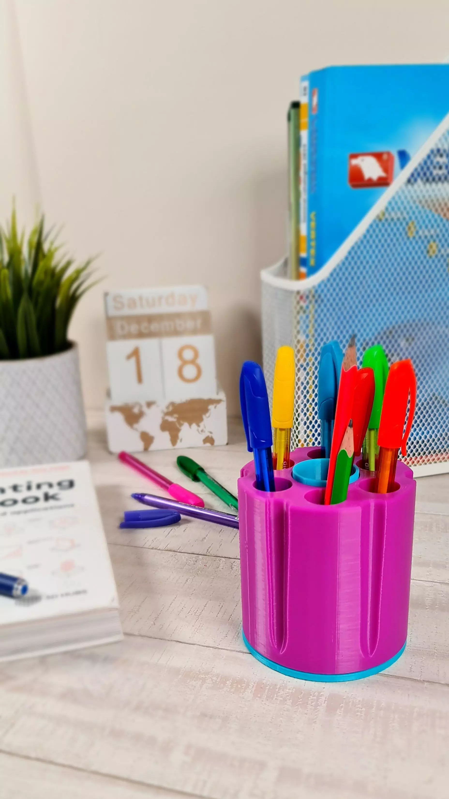 Pen Holder 3D print model_0