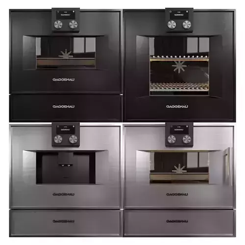 Gaggenau Ovens Low-poly 3D model