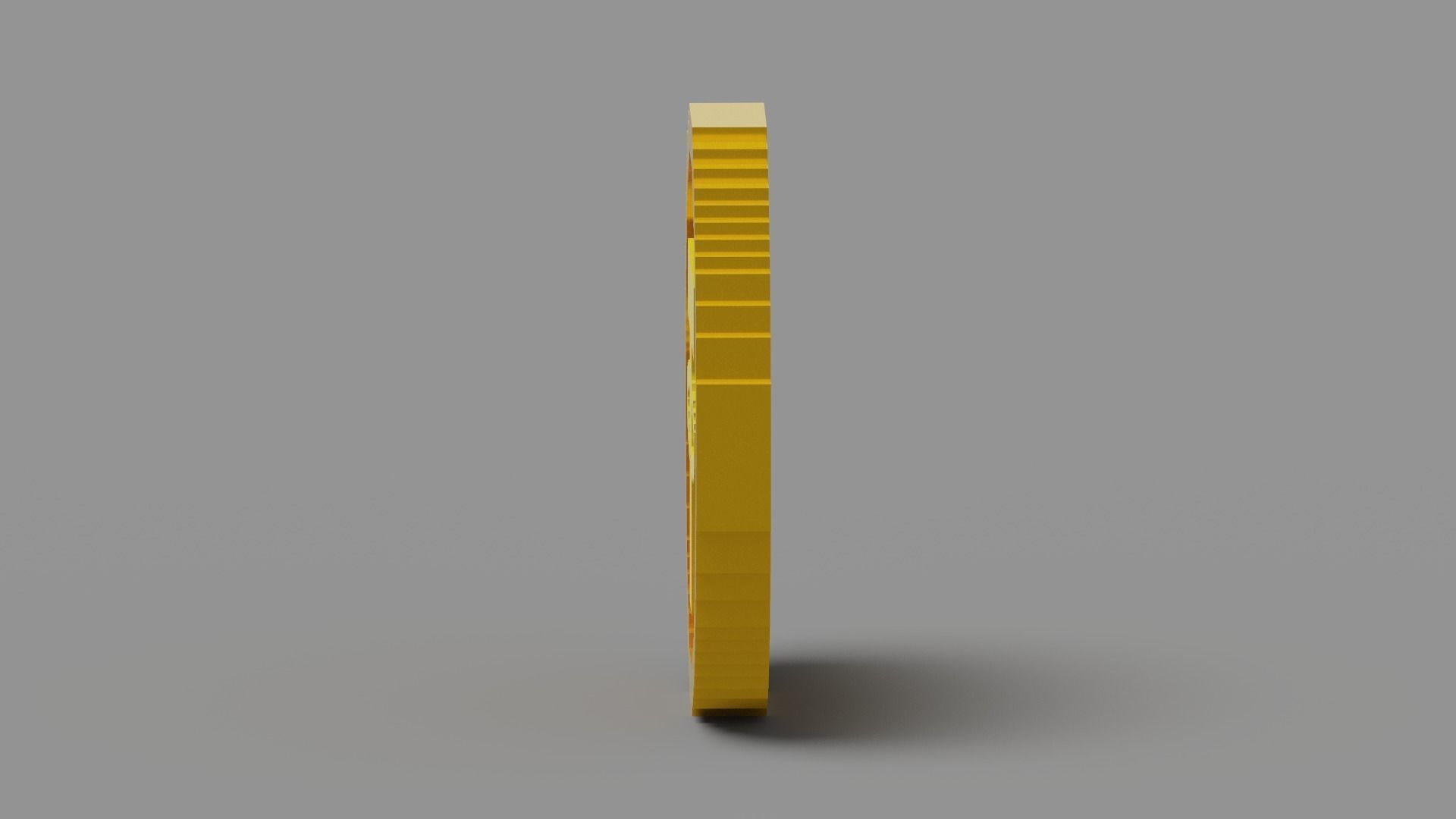 Voxel Tether Coin Low-poly 3D model_15