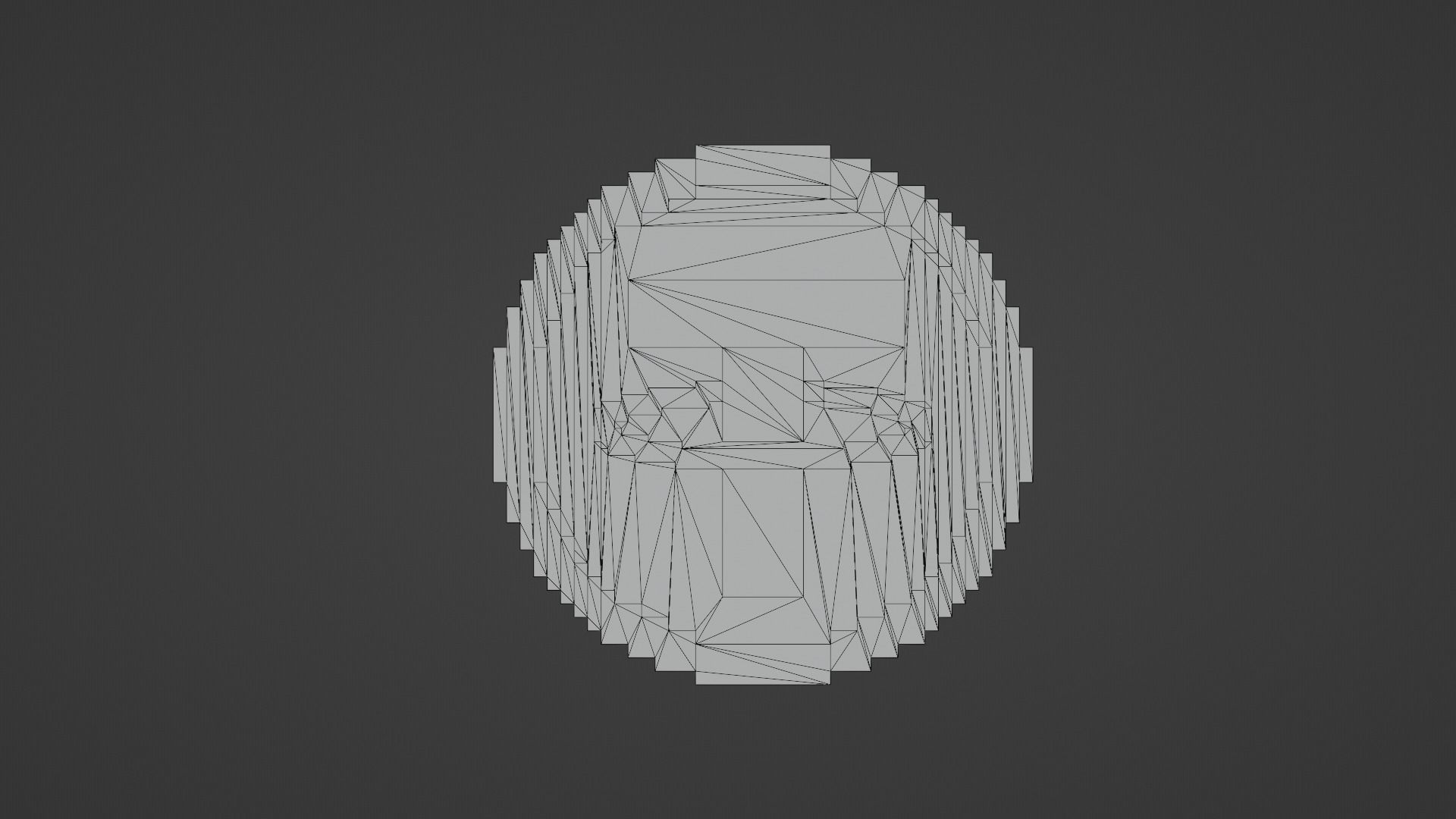 Voxel Tether Coin Low-poly 3D model_8