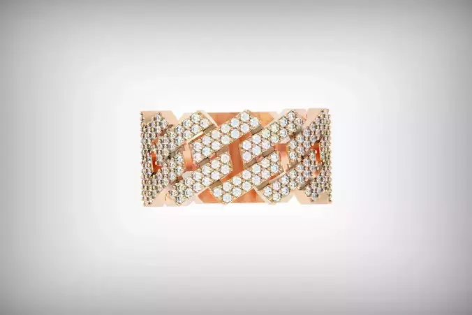 wedding ring with stones