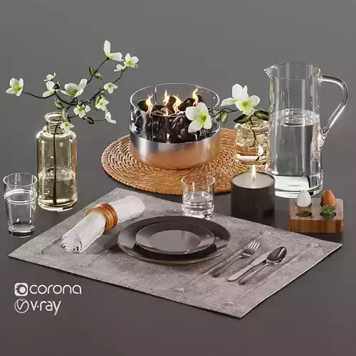  Tableware Hearth and Hand Set